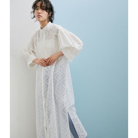 WEB限定(一部店舗展開あり)】レースコンビワンピース | アダムエロペ 
