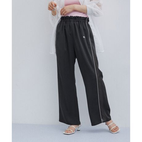 サステナブル】サイドラインイージーパンツ | アダムエロペ(ADAM ET  