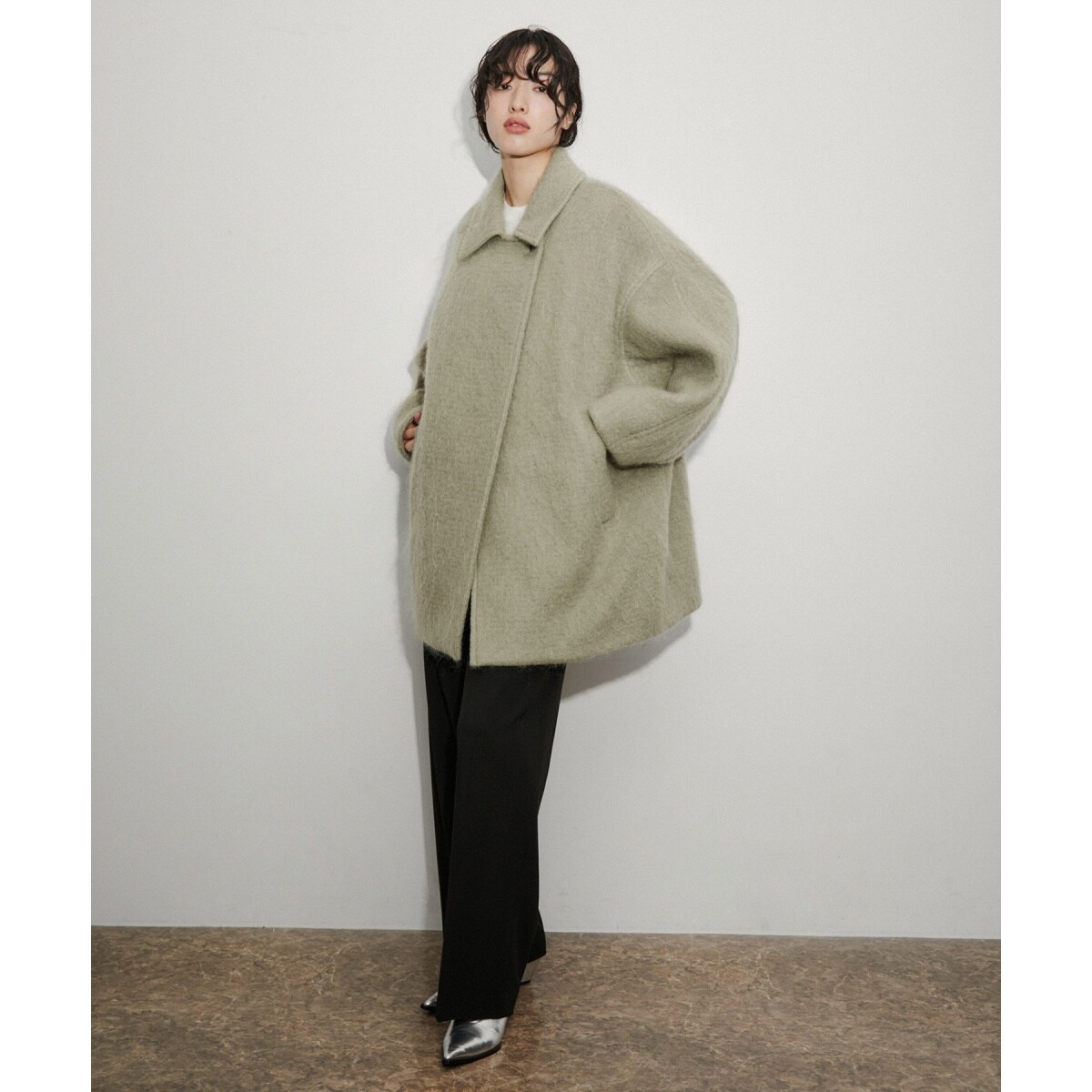 モヘヤシャギーミドルコート | アダムエロペ(ADAM ET ROPE') | マルイ