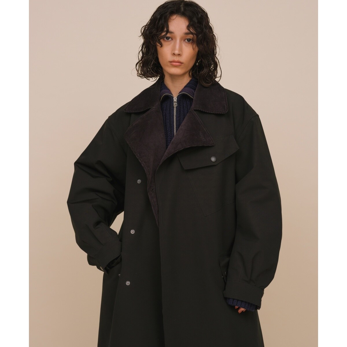 BARBOUR バブアー別注】DESPATCH RIDERS COAT ノンオイルド ロイヤル