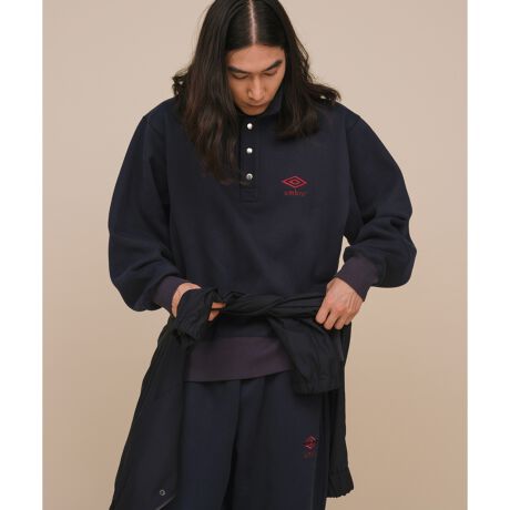 別注》【UMBRO】Collared Sweat PO / UNISEX | アダムエロペ(ADAM ET 