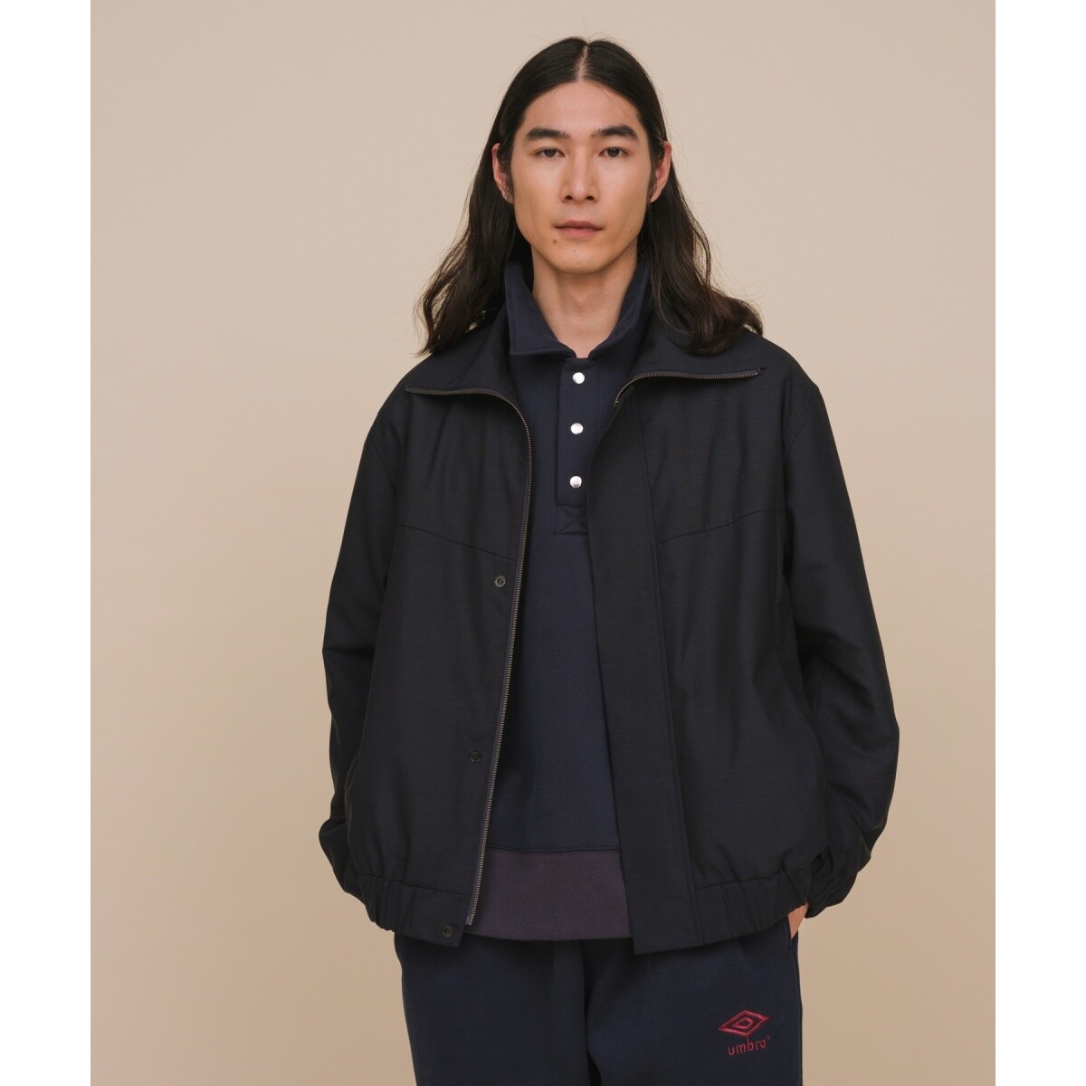 別注》【UMBRO】Collared Sweat PO / UNISEX | アダムエロペ(ADAM ET