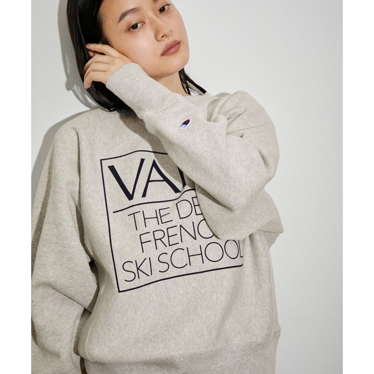Champion for ADAM ET ROPE'】別注 RW LOGO SWEAT | アダムエロペ(ADAM Champion for ADAM ET ROPE'】別注 RW LOGO SWEAT | アダムエロペ(ADAM