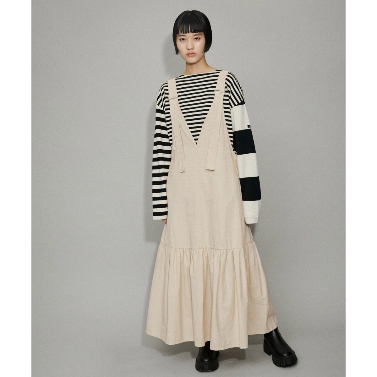 アダムエロペ オーバーオールジャンバースカート アダムエロペ オーバーオールジャンバースカート - メルカリ