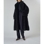 HYKE】 FAUX SHEARLING DOUBLE BREASTED COAT | アダムエロペ(ADAM ET  