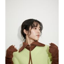 【JANE SMITH for ADAM ET ROPE'】ZIP NECK WARMER