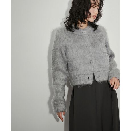 シャギーカーディガン | アダムエロペ(ADAM ET ROPE 