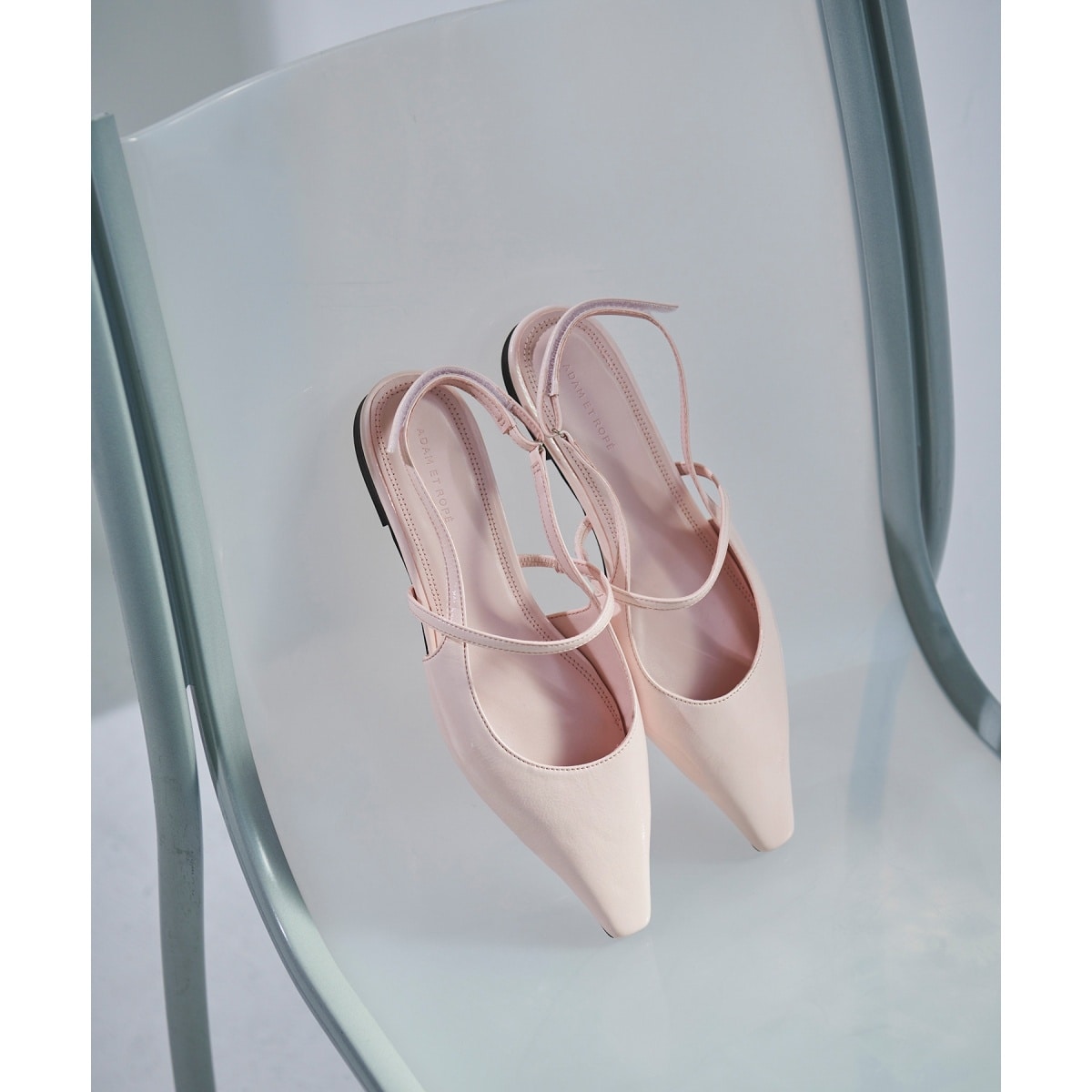 ADAM ET ROPE アダムエロペ メリージェーンフラットミュール メリージェーンフラットミュール | アダムエロペ(ADAM ET ROPE