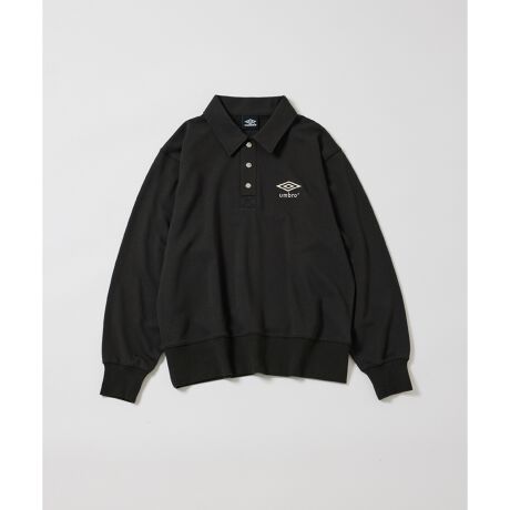 別注》【UMBRO/アンブロ】POLO COLLAR SWEATSHIRT | アダムエロペ(ADAM 
