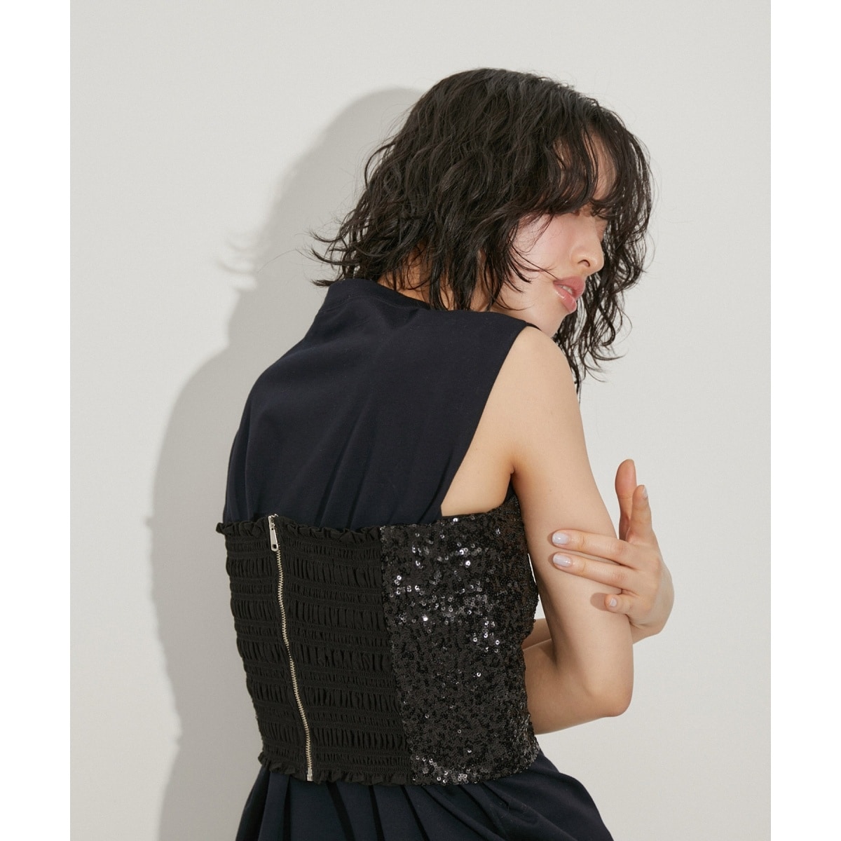 アダムエロペ メニーフリルビスチェ セット ブラック アダムエロペ メニーフリルビスチェ セット ブラック 2025年最新】Adam