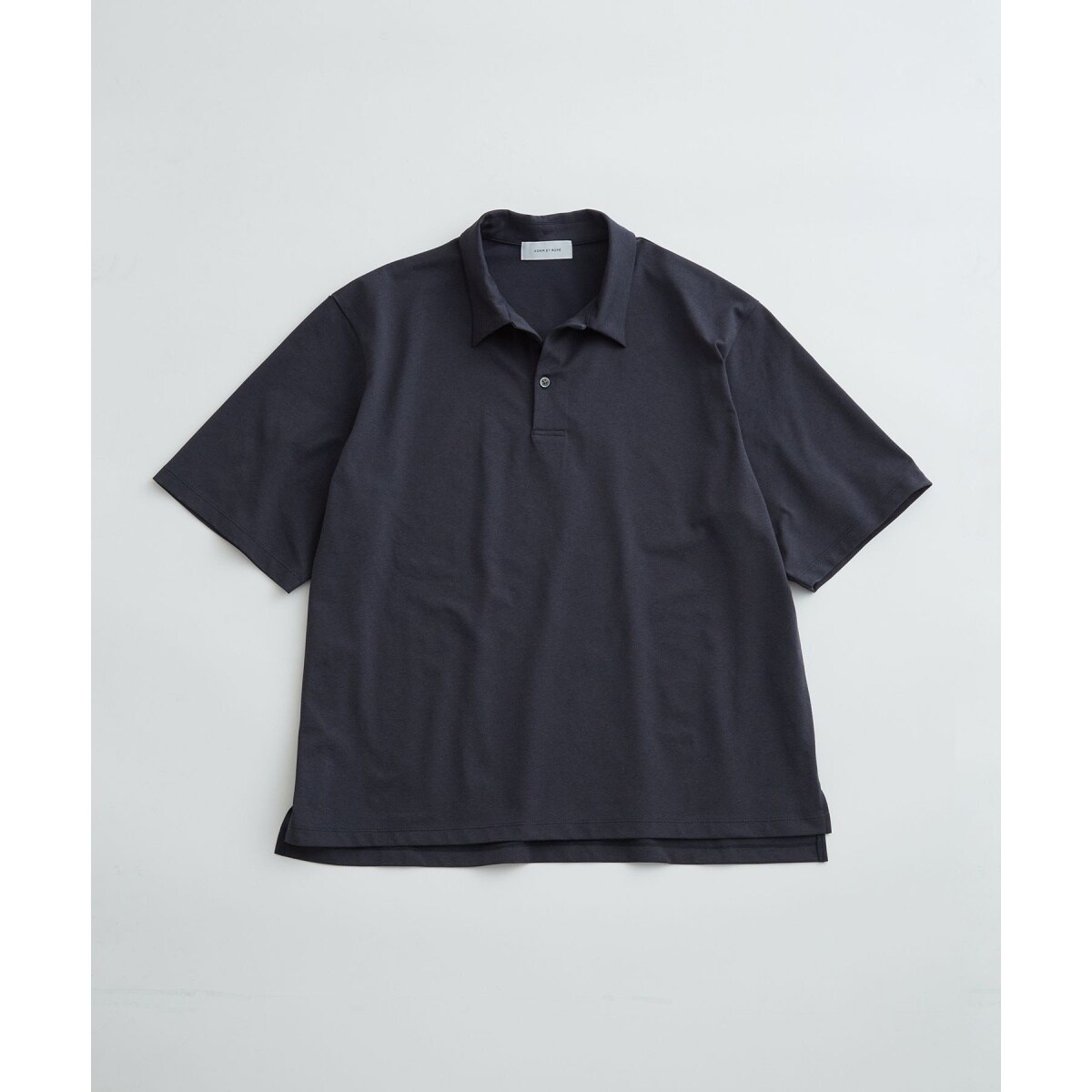 新到着 ボックスシルエット ジャージー ポロシャツ / イージーケア 服＆ファッション小物