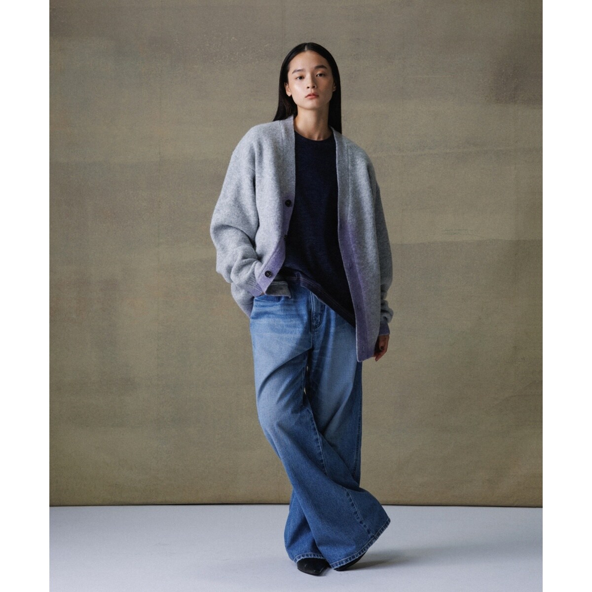 ADAM ET ROPE別注Wrangler WIDE FLAREデニム ADAM ET ROPE'｜《別注》【Wrangler/ラングラー】WIDE FLARE JEAN