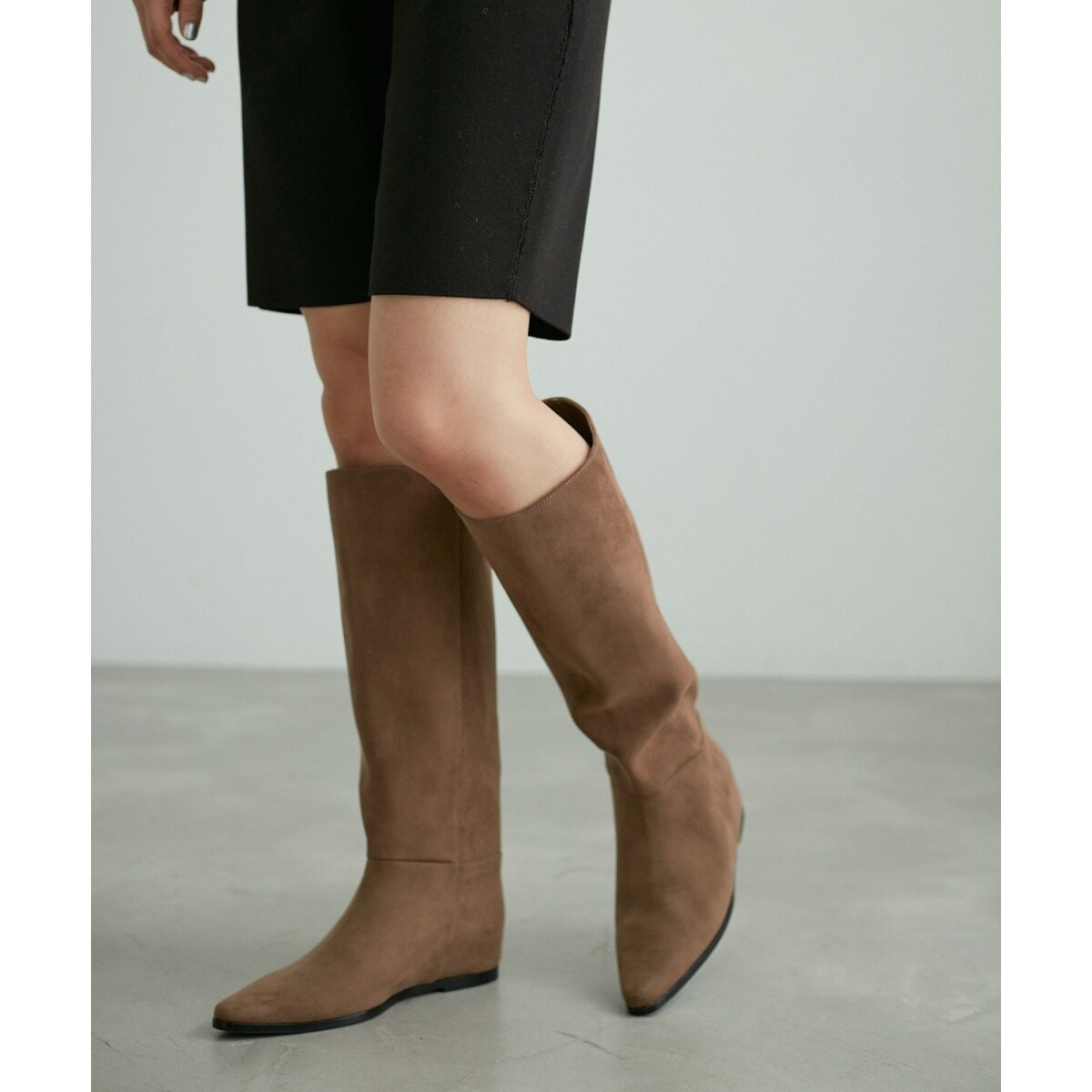 撥水】インヒールロングブーツ | アダムエロペ(ADAM ET ROPE