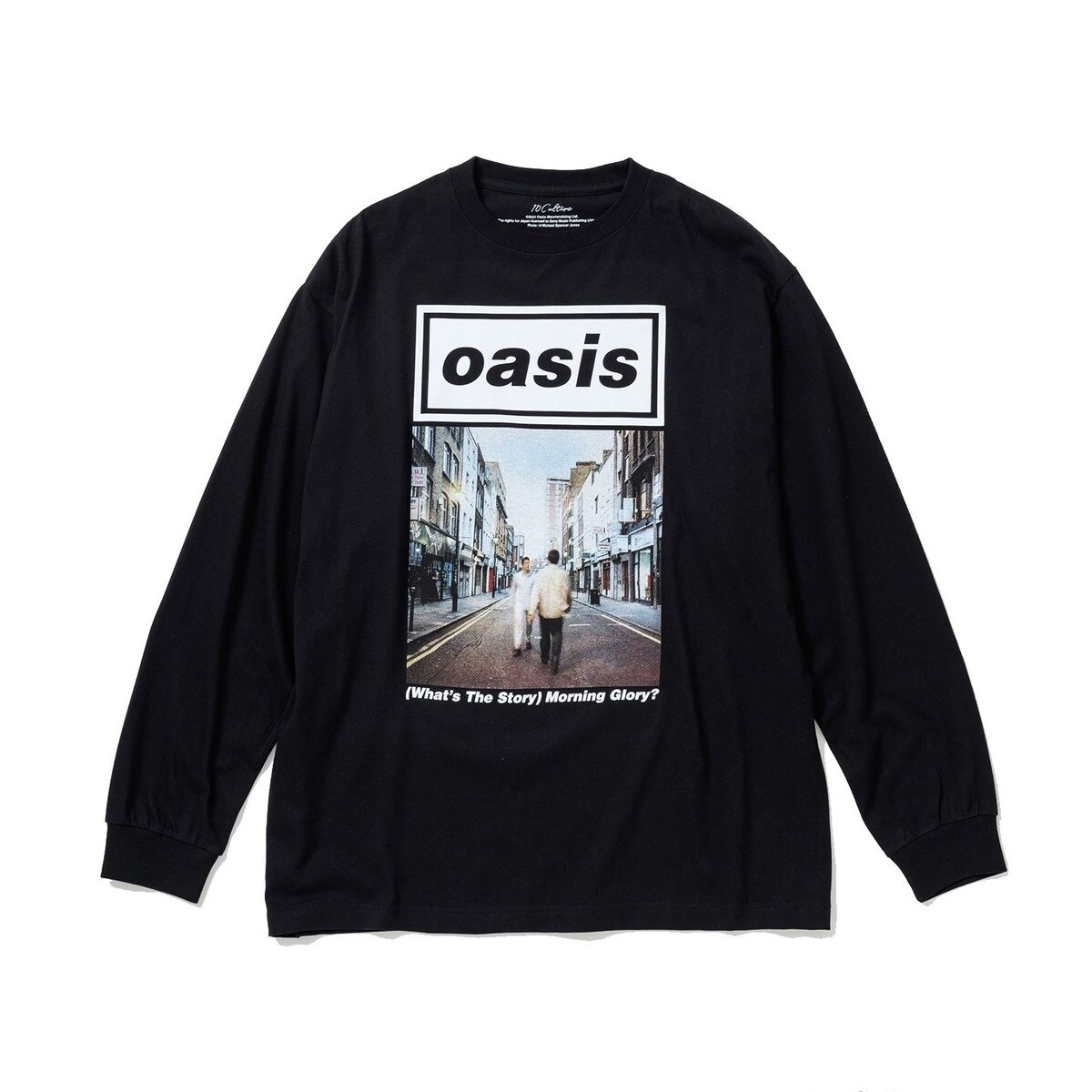 【完売品未使用】アダムエロペ Oasis Morning Glory ロンＴ 完売品未使用】アダムエロペ Oasis Morning Glory ロンT oasis