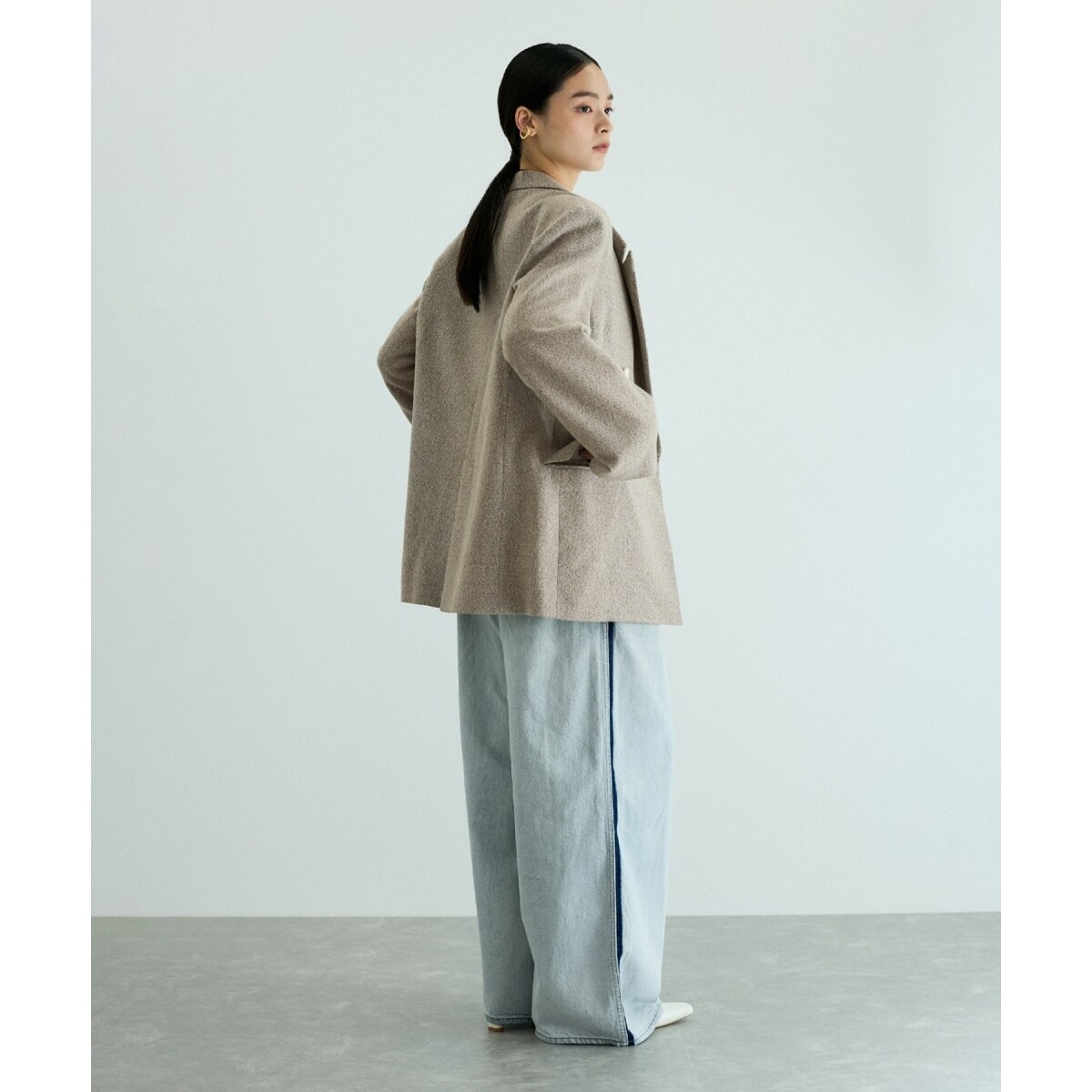 ウールネップテーラードジャケット | アダムエロペ(ADAM ET ROPE