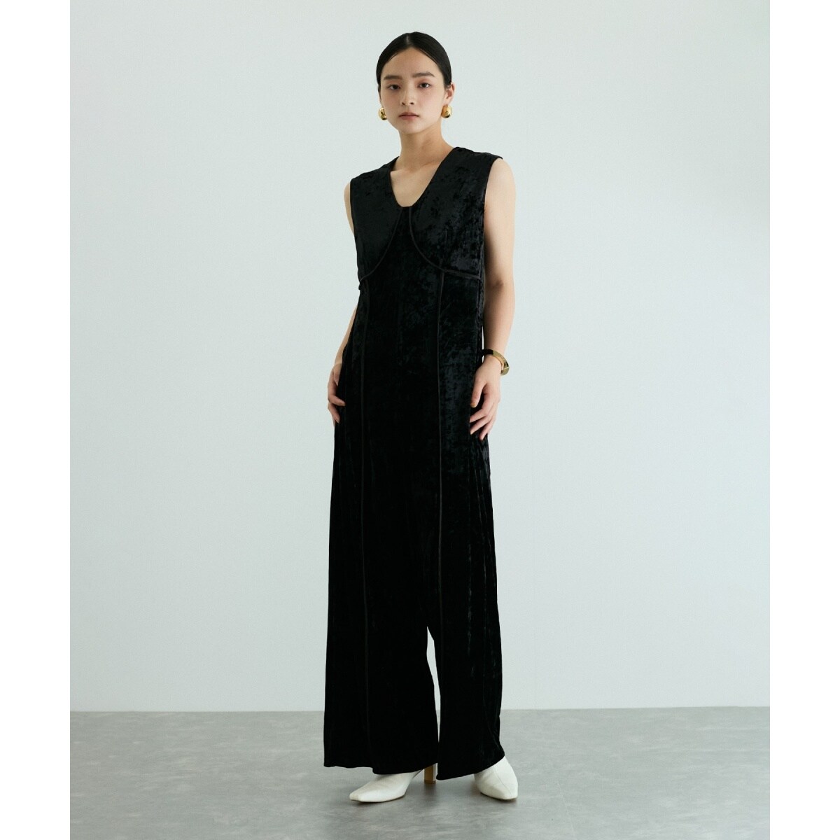 ベロアロンパース | アダムエロペ(ADAM ET ROPE') | マルイウェブチャネル