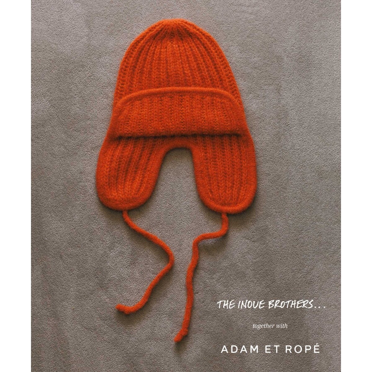 THE INOUE BROTHERS × ADAM ET ROPE イノウエブラザーズ マフラー 大判