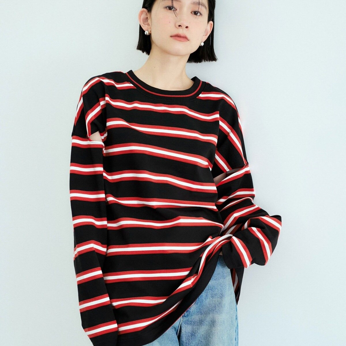 サステナブル】レースロンTEE | アダムエロペ(ADAM ET ROPE