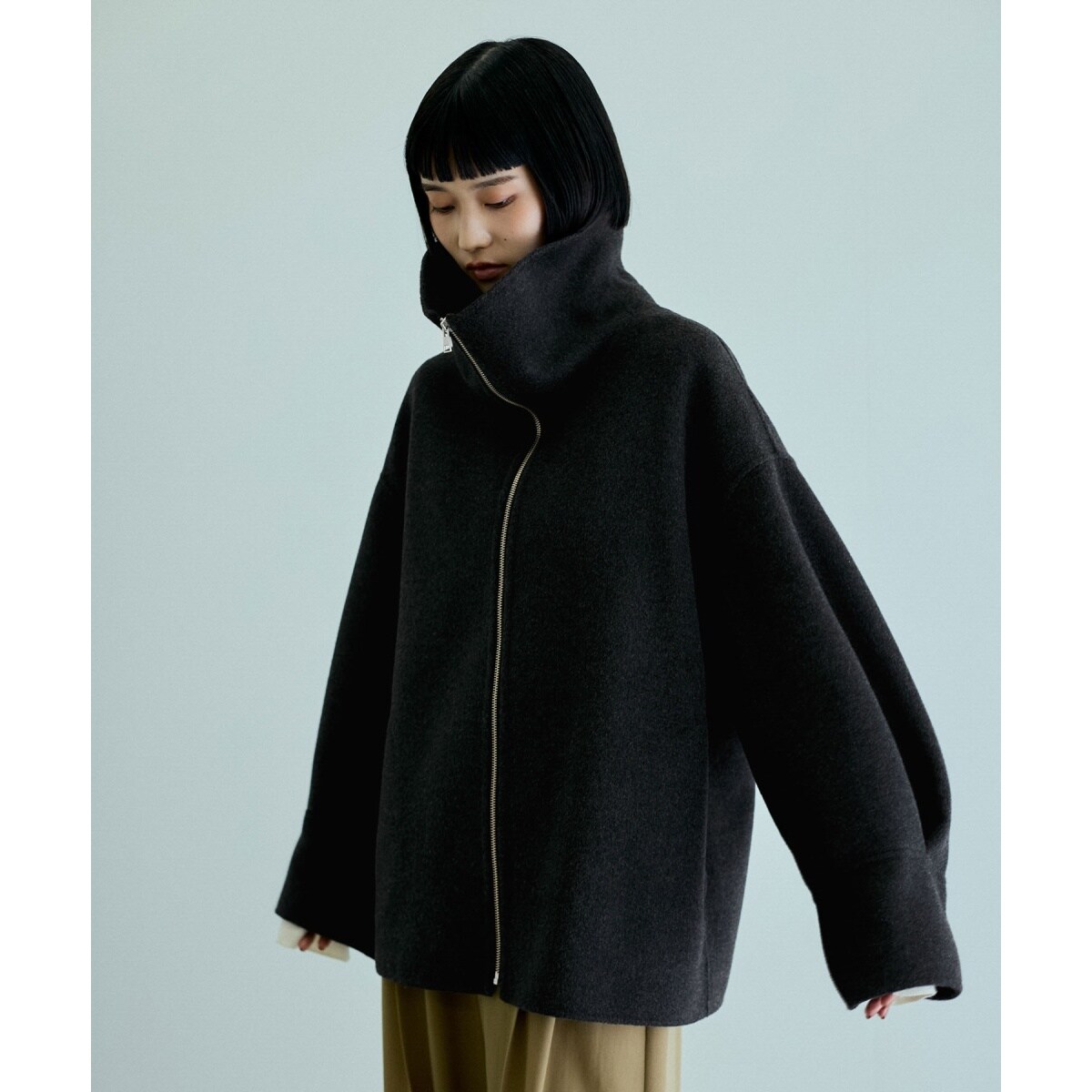 【新品未使用】Adam et Rope 24AW パフスリーブリバーコート パフスリーブリバーコート | アダムエロペ(ADAM ET ROPE') | マルイ