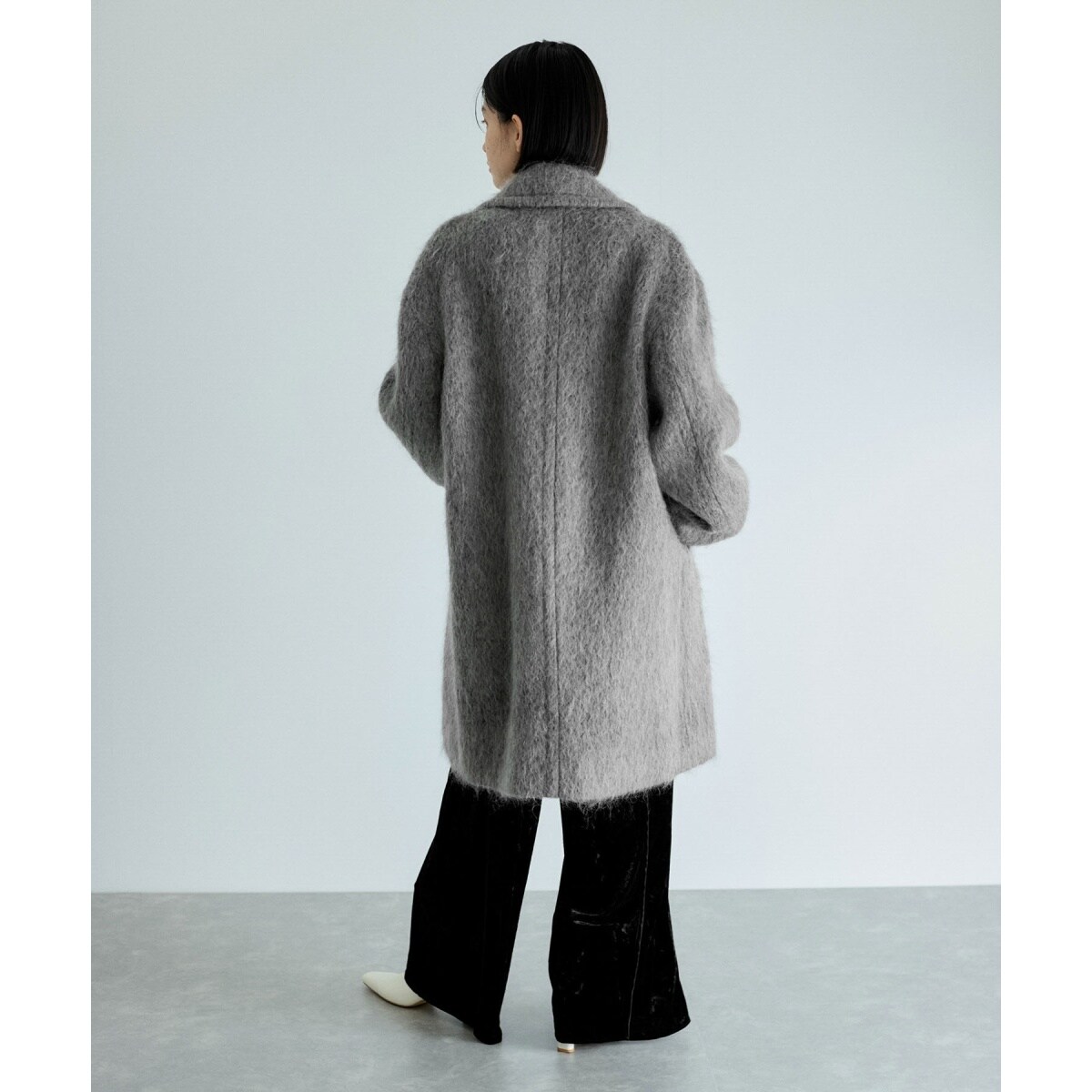ウェーブシャギーミドルコート | アダムエロペ(ADAM ET ROPE