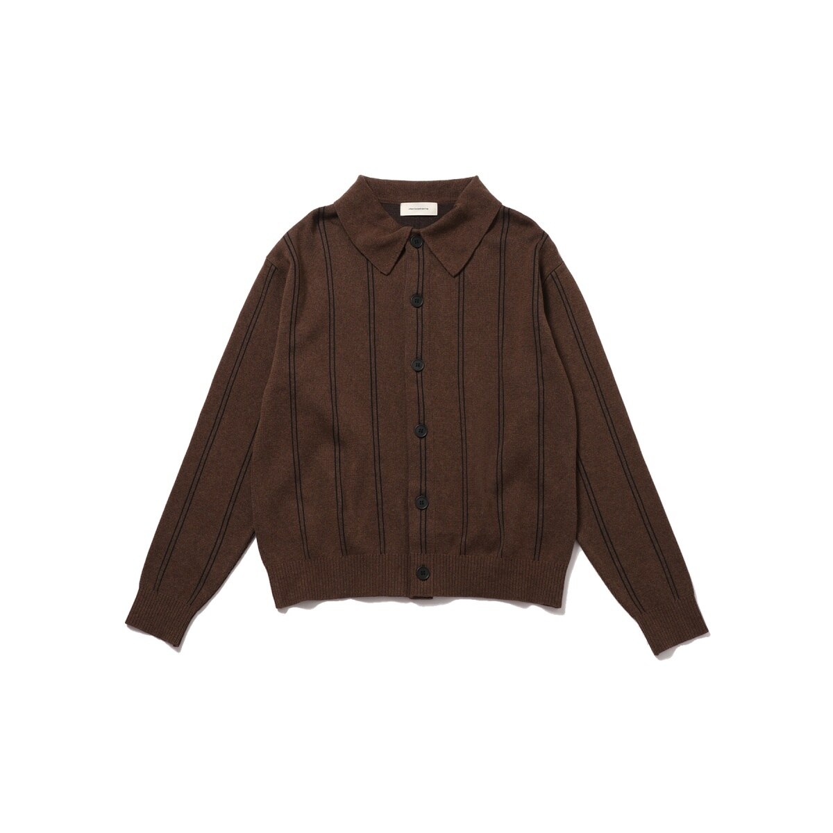 mfpen ブラウン ストライプ カーディガン mfpen Formal Cardigan | アダムエロペ(ADAM ET ROPE') | マルイウェブ