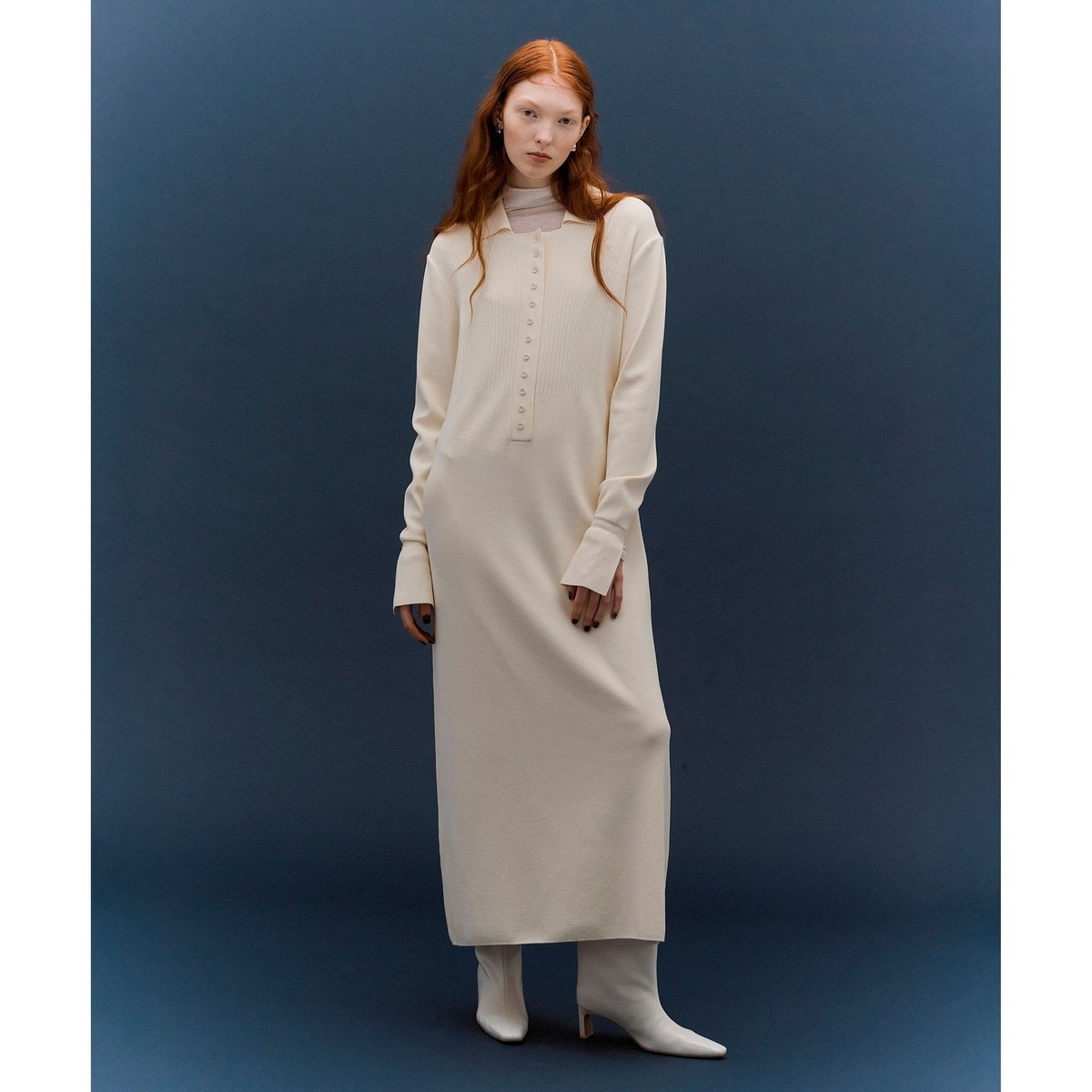 adam et rope デニムキャミワンピース　新品 ADAM ET ROPE' ワンピース 「WEB限定」デニムキャミワンピース