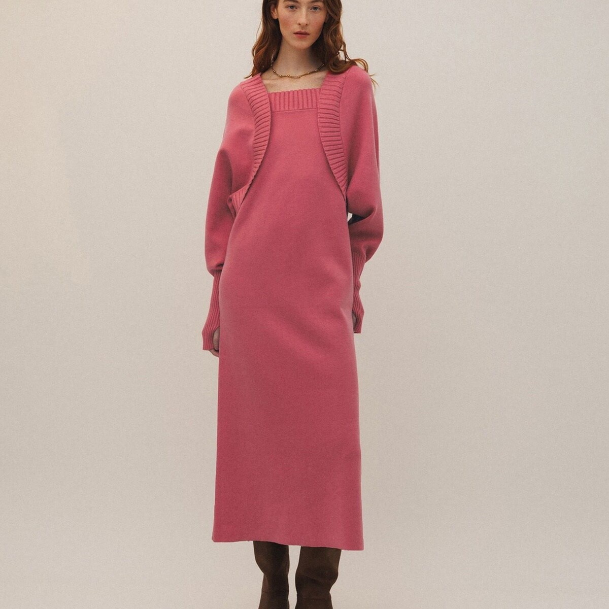 カットジャガードワンピース | アダムエロペ(ADAM ET ROPE') | マルイ