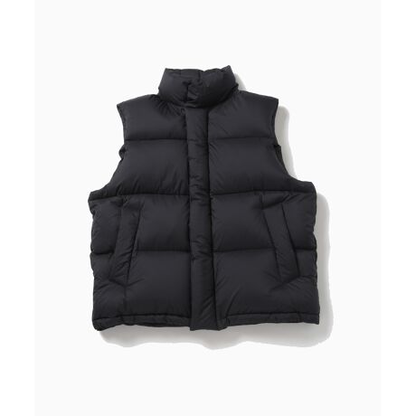 AURAL SUPER LIGHT NYLON RIPSTOP DOWN VEST/A_Gy(ADAM ET ROPE')