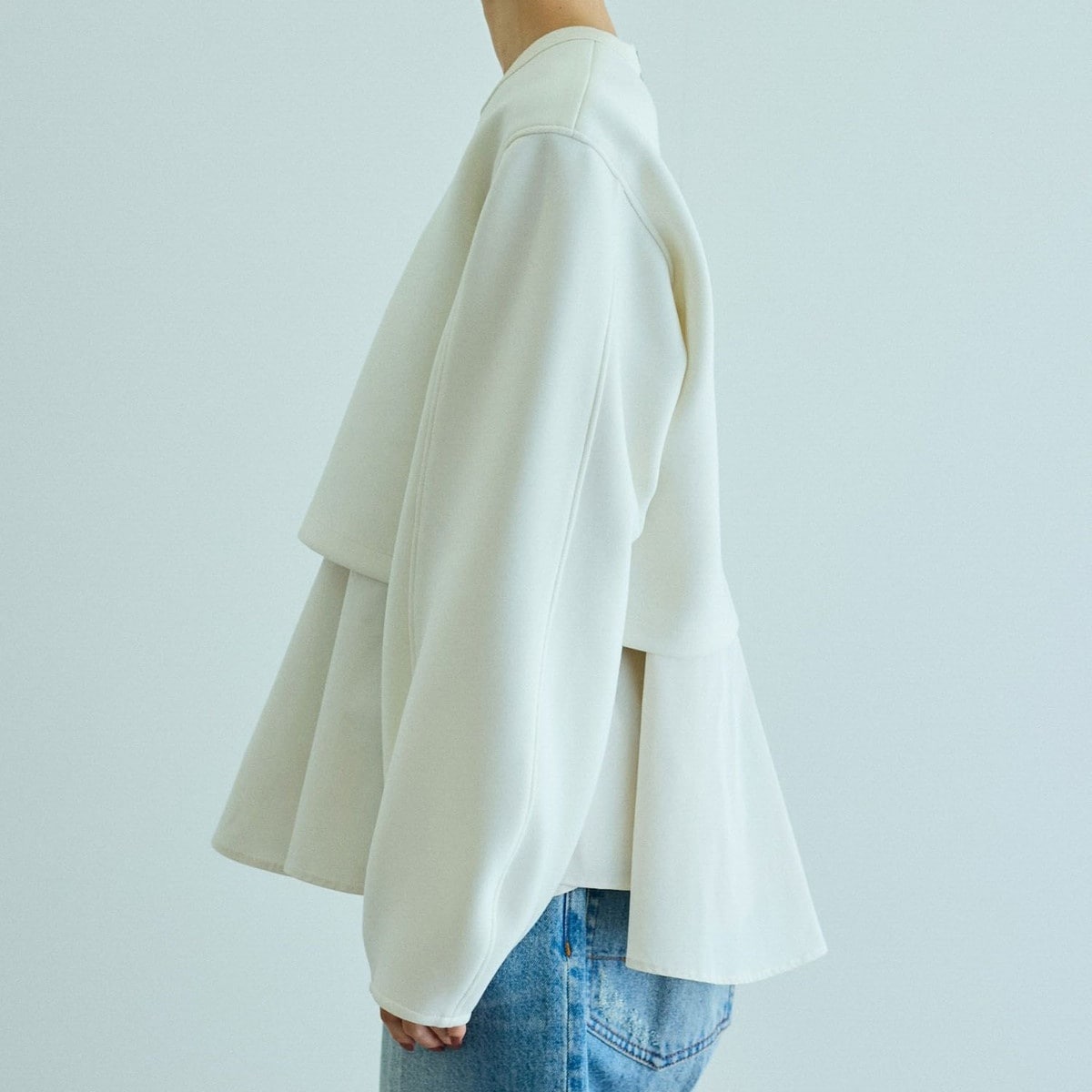 レイヤードペプラムチュニック | アダムエロペ(ADAM ET ROPE