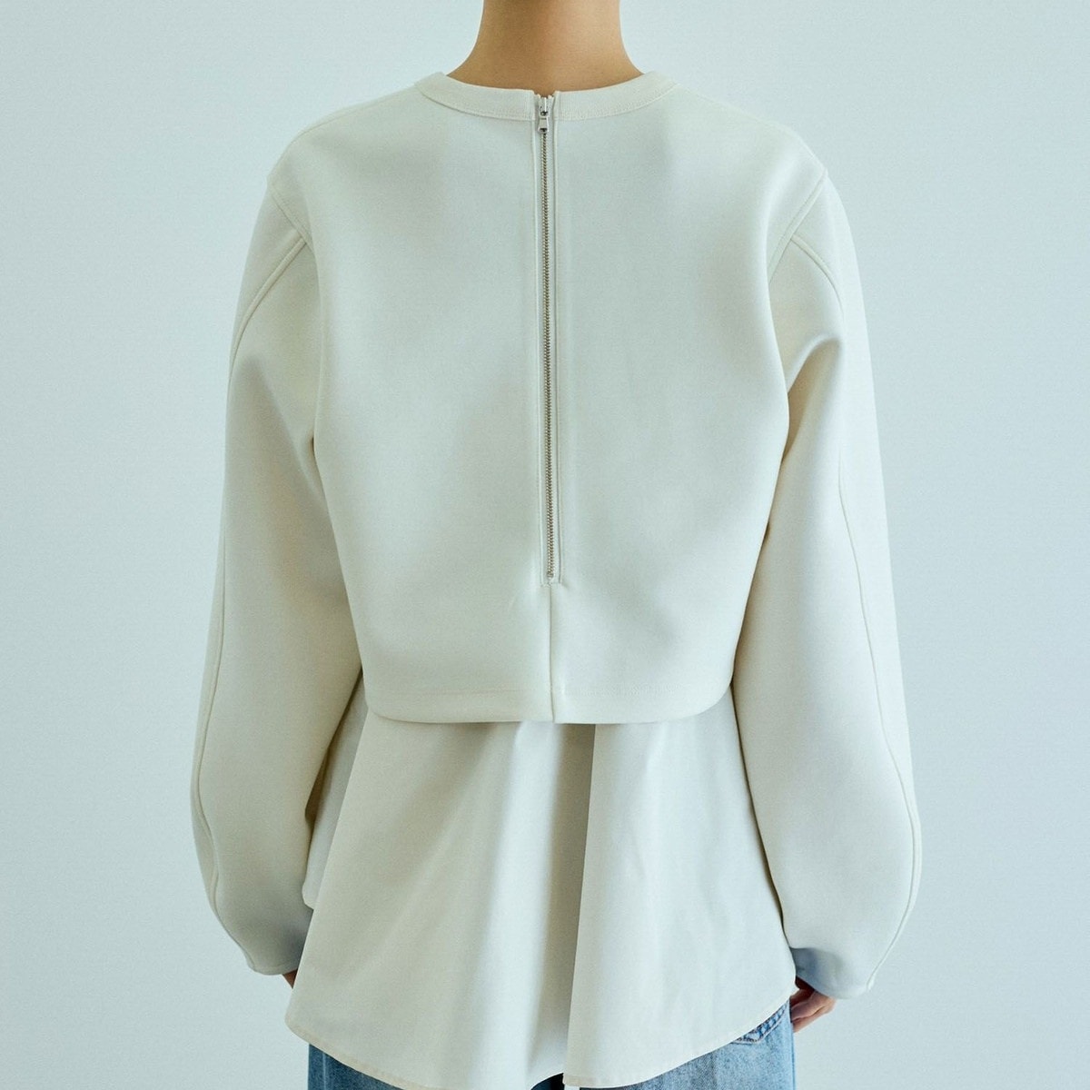 レイヤードペプラムチュニック | アダムエロペ(ADAM ET ROPE