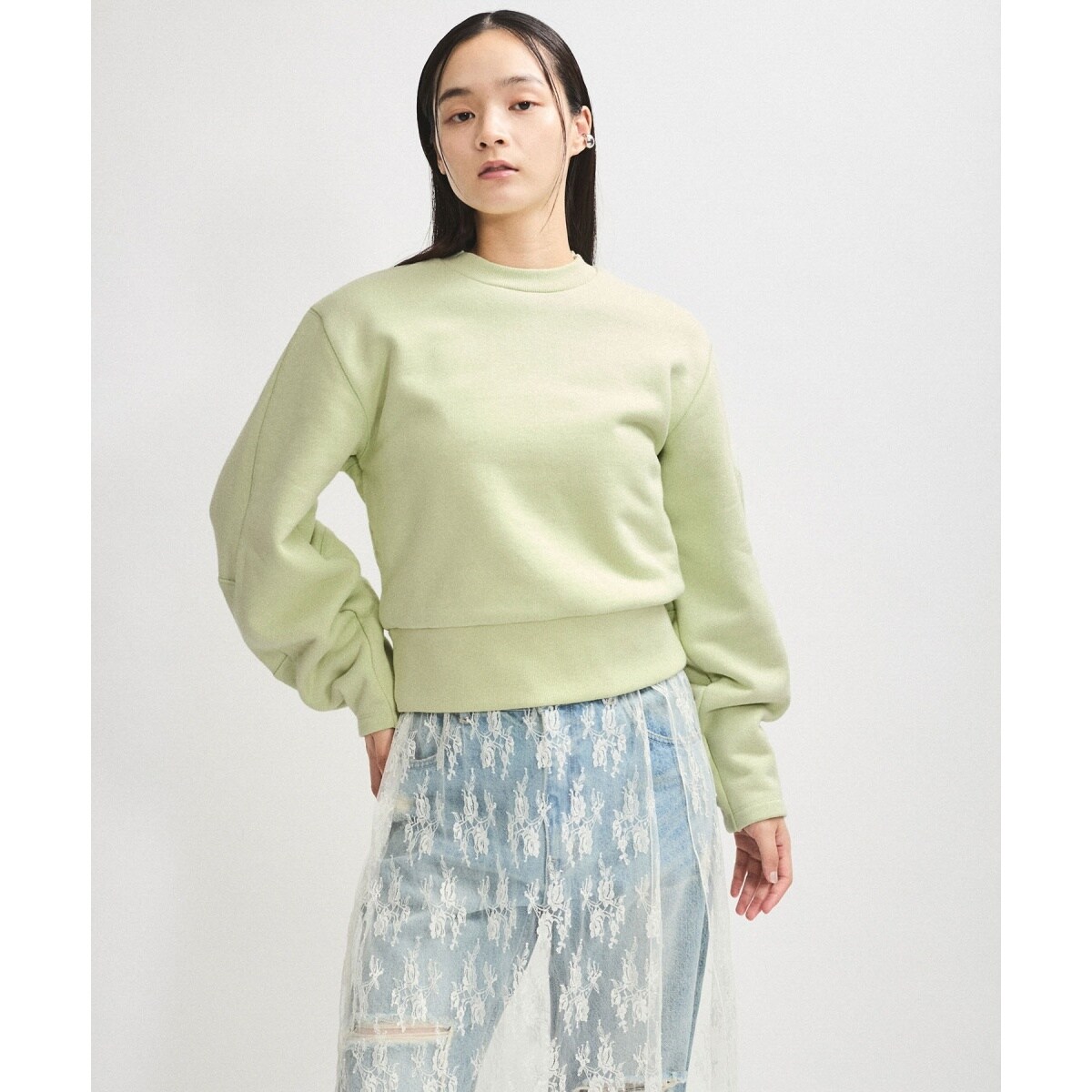 サステナブル】ハーフスリーブスウェット | アダムエロペ(ADAM