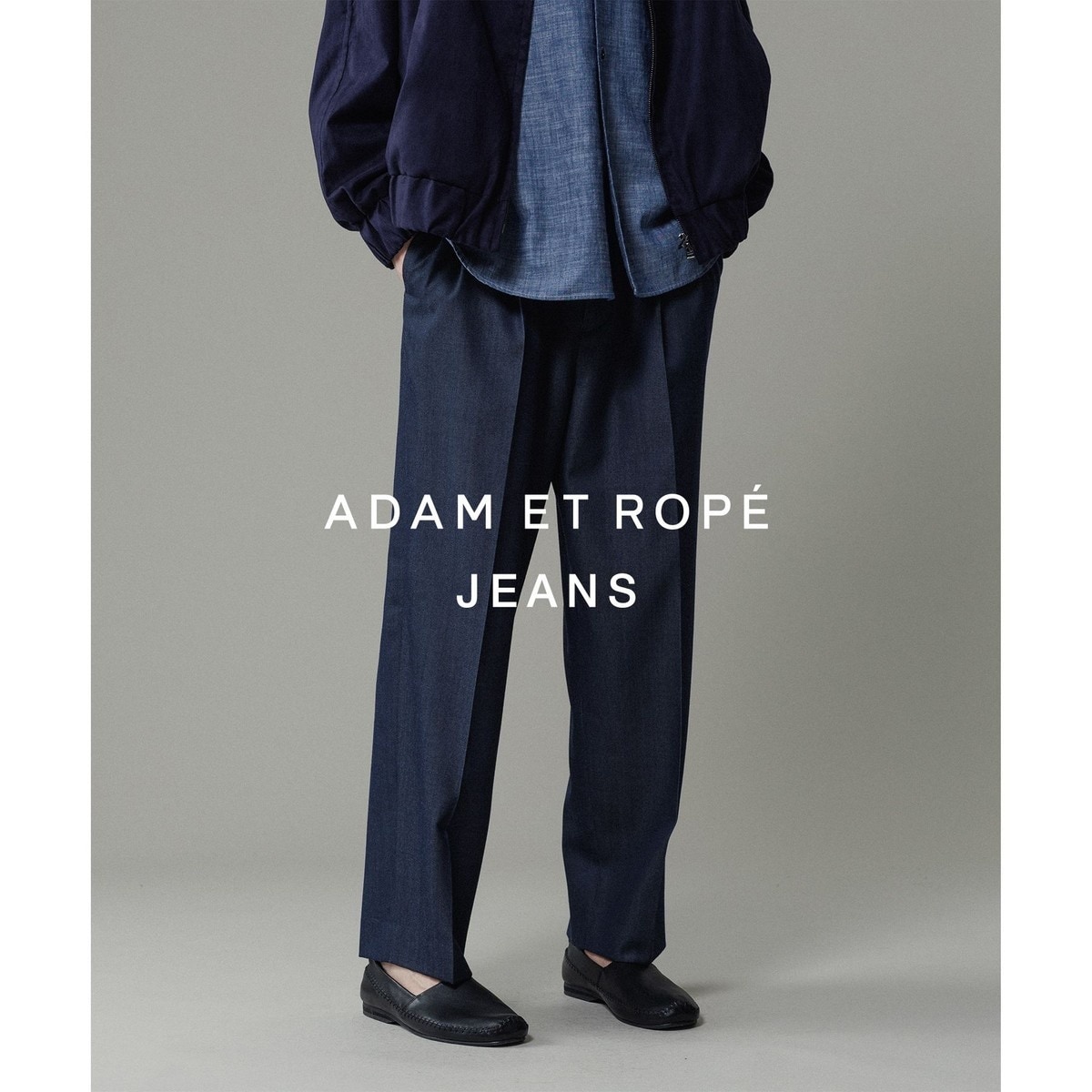 【NIKKE】ワイド デニム スラックス ADAM ET ROPE' JEANS ADAM ET ROPÉ HOMME(アダム エ ロペ オム) / NIKKE ワイド