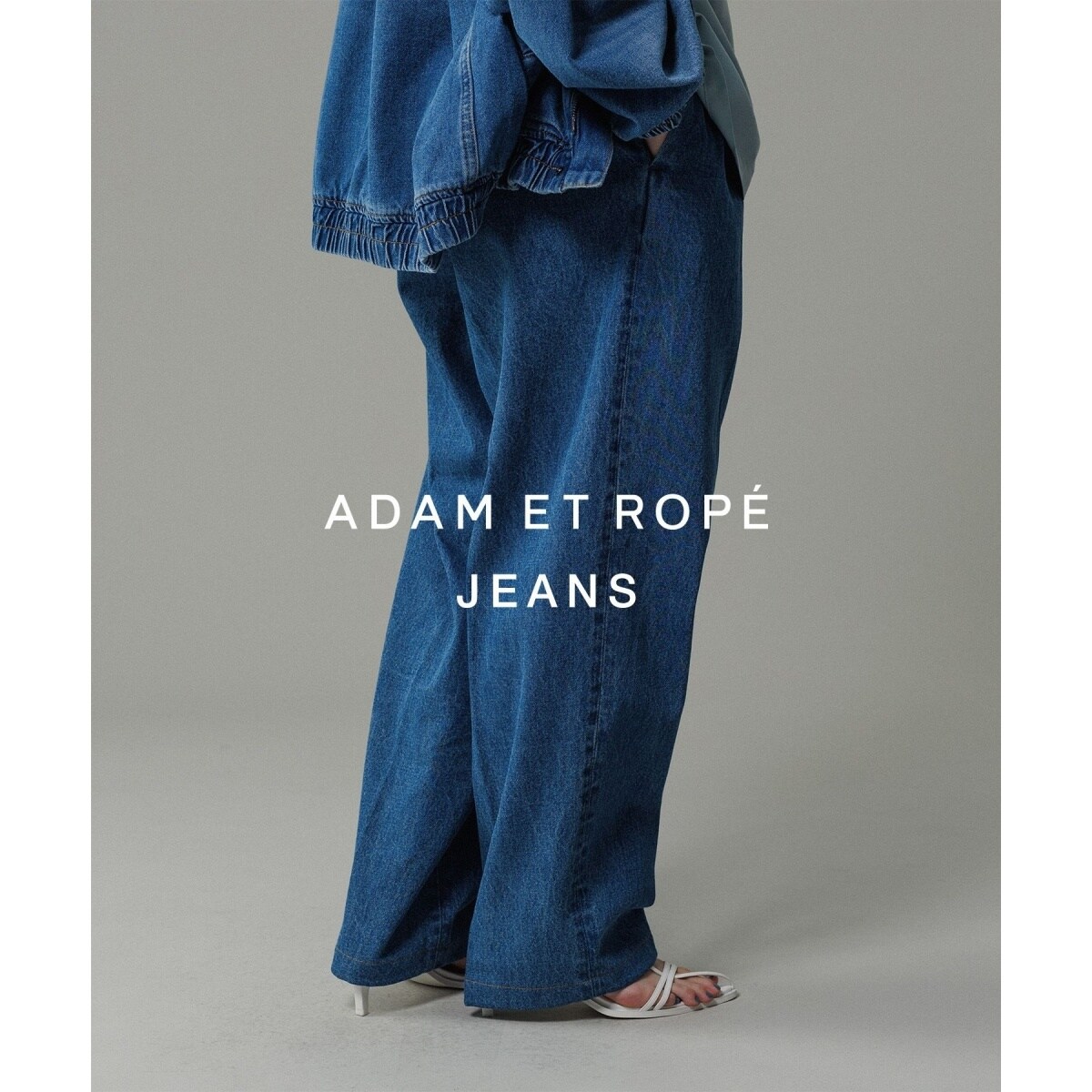 ADAM ET ROPE'｜NIKKE ストレート スラックスデニム / ADAM ET