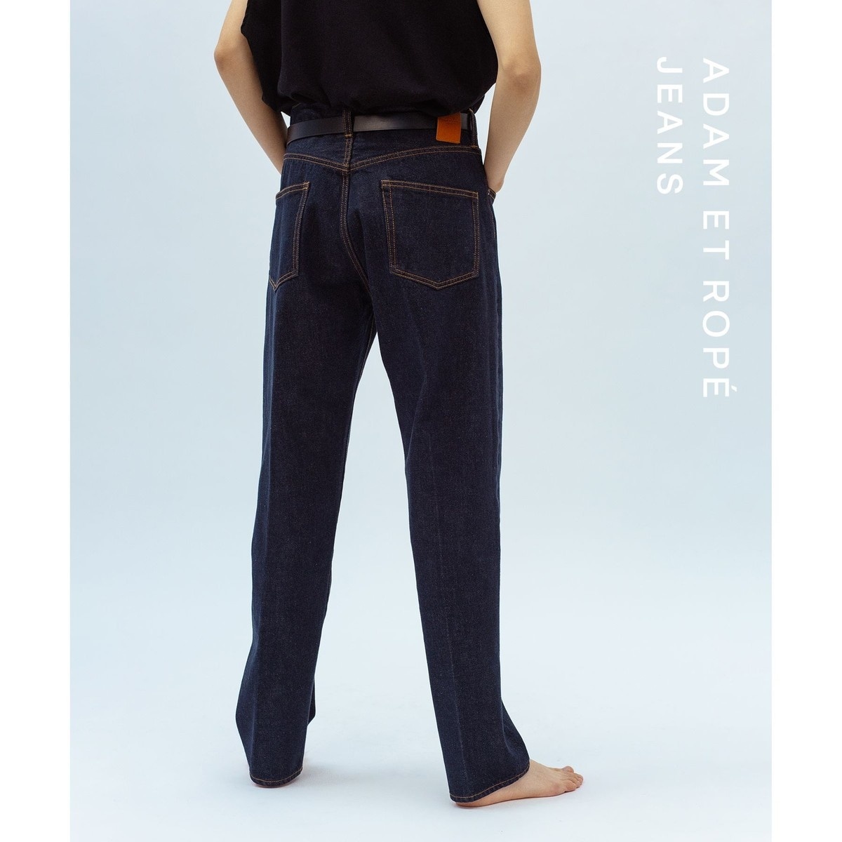 【NIKKE】ワイド デニム スラックス ADAM ET ROPE' JEANS ADAM ET ROPÉ HOMME(アダム エ ロペ オム) / NIKKE ストレート