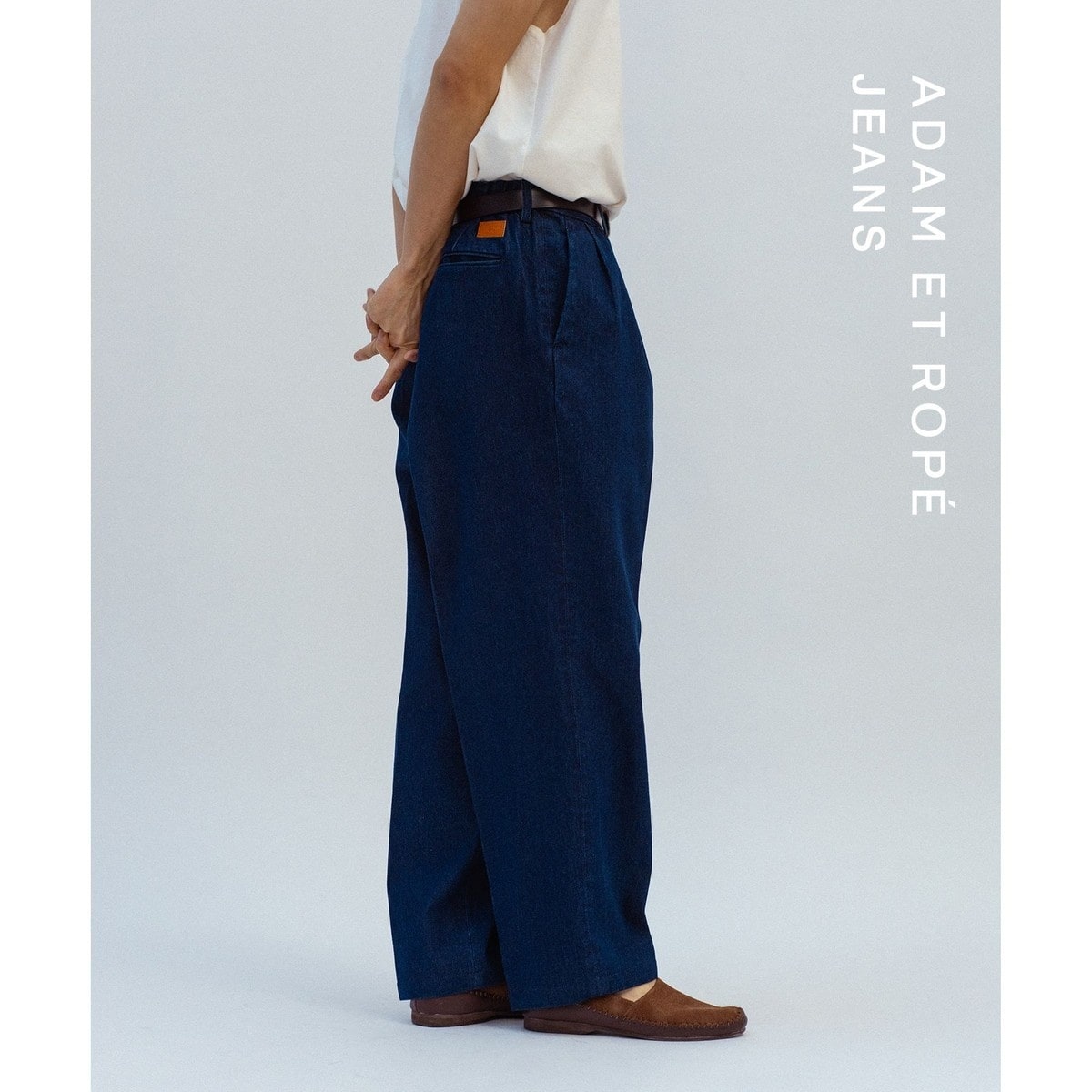 DENIMスラックスワイド #ANDREW／アーバンリサーチ DENIMスラックスワイド #ANDREW | アーバンリサーチ(URBAN