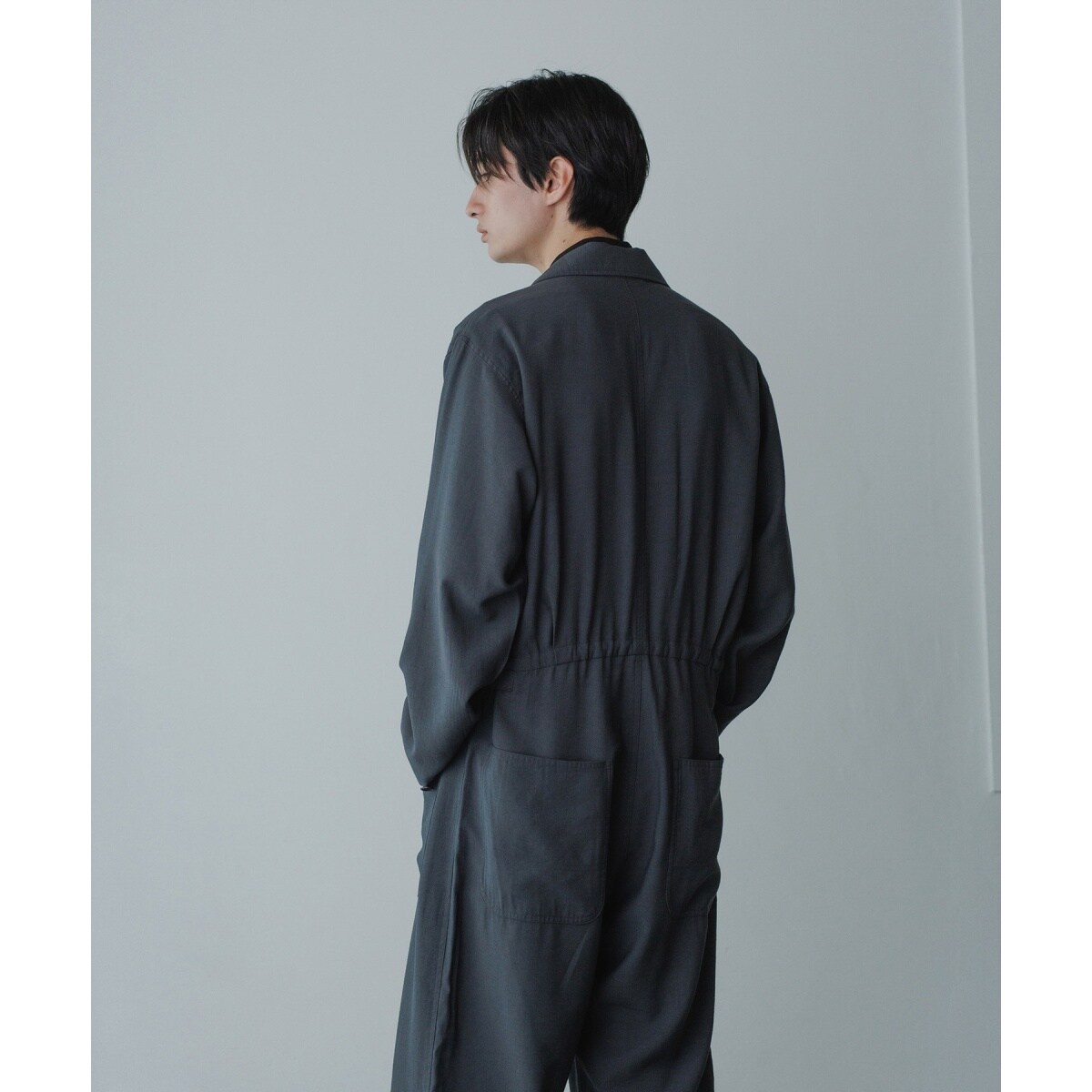 【極美品】アダムエロペ セミダブルオーバーコート KOMATSU ユニセックス ADAM ET ROPÉ HOMME(アダム エ ロペ オム) / 【KOMATSU
