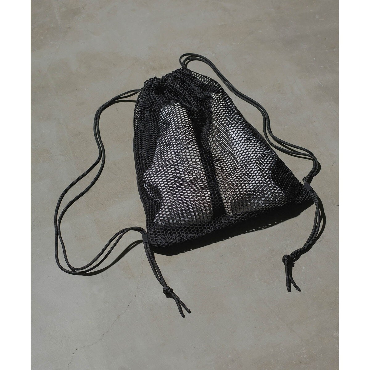 HUMAN MADE 初期 ナイロン　ナップサック　パッカブル WEB限定】《ナイロン×メッシュ》パッカブル ナップザック / シーズン