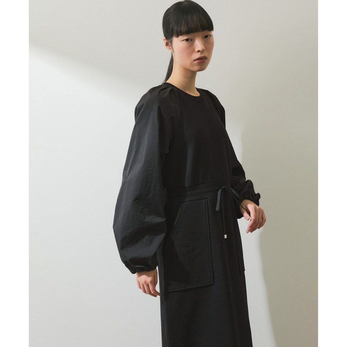 スウェットコンビワンピース ADAM ET ROPE'｜【WEB限定】スウェットコンビワンピース | Rakuten