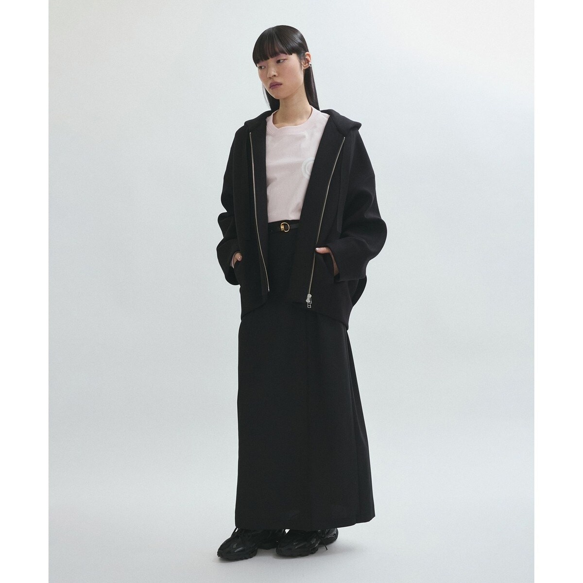 サステナブル】ダンボールフーディーパーカー | アダムエロペ(ADAM ET