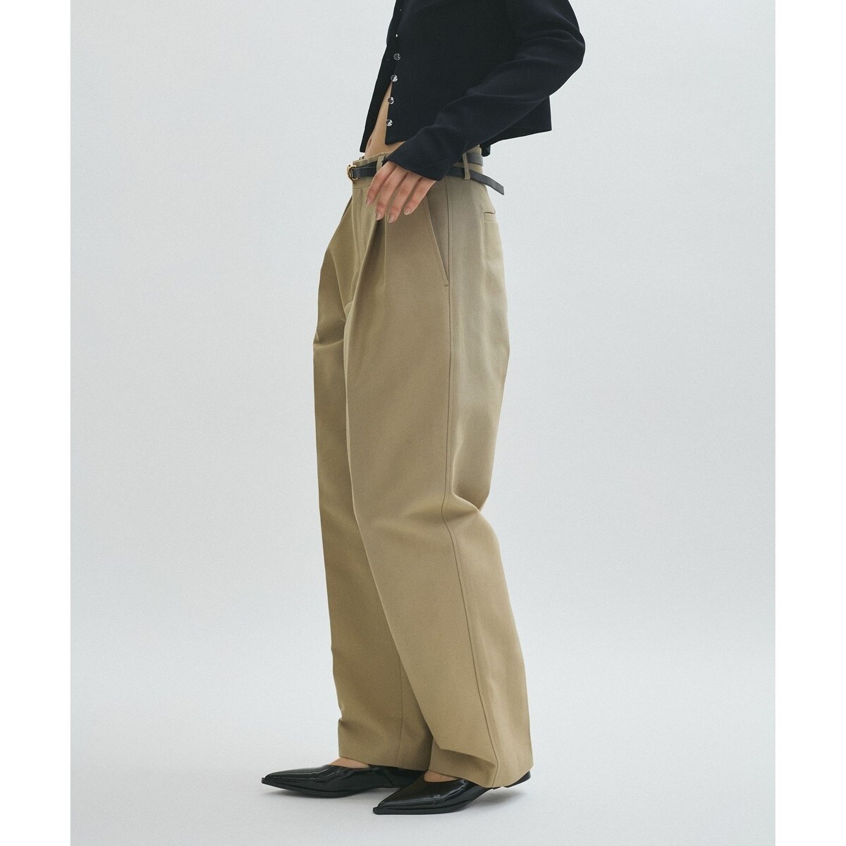 アダムエロペ　コットンダブルクロスパンツ コットンダブルクロスパンツ | アダムエロペ(ADAM ET ROPE') | マルイ