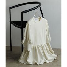 【接触冷感】・【UVカット】バウンスカフスプルオーバー