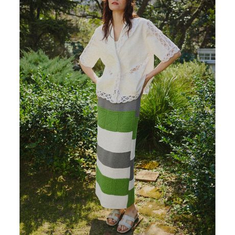 [^ԁFGAC05110]2025tāADAM ET ROPE' FEMMEyMaterialz[gpAj҂݂̗lȃXNGA⃁bV҂ݗĂXJ[gBTCN|GXegpAƂuB̕҂ݒnMIXpb`[N̗lɑgݍ킹ACeByDesignzMIX҂ݒn͓Iȃ[XJ[gB؂₩ȕ҂ݒnƔzFȂ̂ŁAVvȃVGbgŎdグꒅB܂xg̕҂ݒnɂAXbLƂȂdlɁBe𒆐S΂߂ɂ炵āAĎ݂Œp̂߁By`XJ[gZbgɂȂĂ̂|CgB yColorzW`R[~ubN~zCgMIXiy`XJ[gubNjAO[~zCg~WO[MIXiy`XJ[gzCgj2FWJByStyling PointzVvTVcVcɃXj[J[T_킹߁BOSɘe̐ڂĂ钅ȂB---------------:Ȃn:y`XJ[gtLk::Ȃň:|Pbg:Ȃ---------------fg:166cm size:F