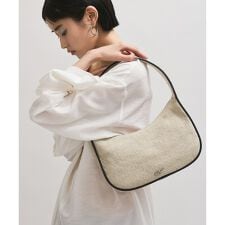 アダムエロペ(ADAM ET ROPE')のワンハンドルラウンドロゴバッグ