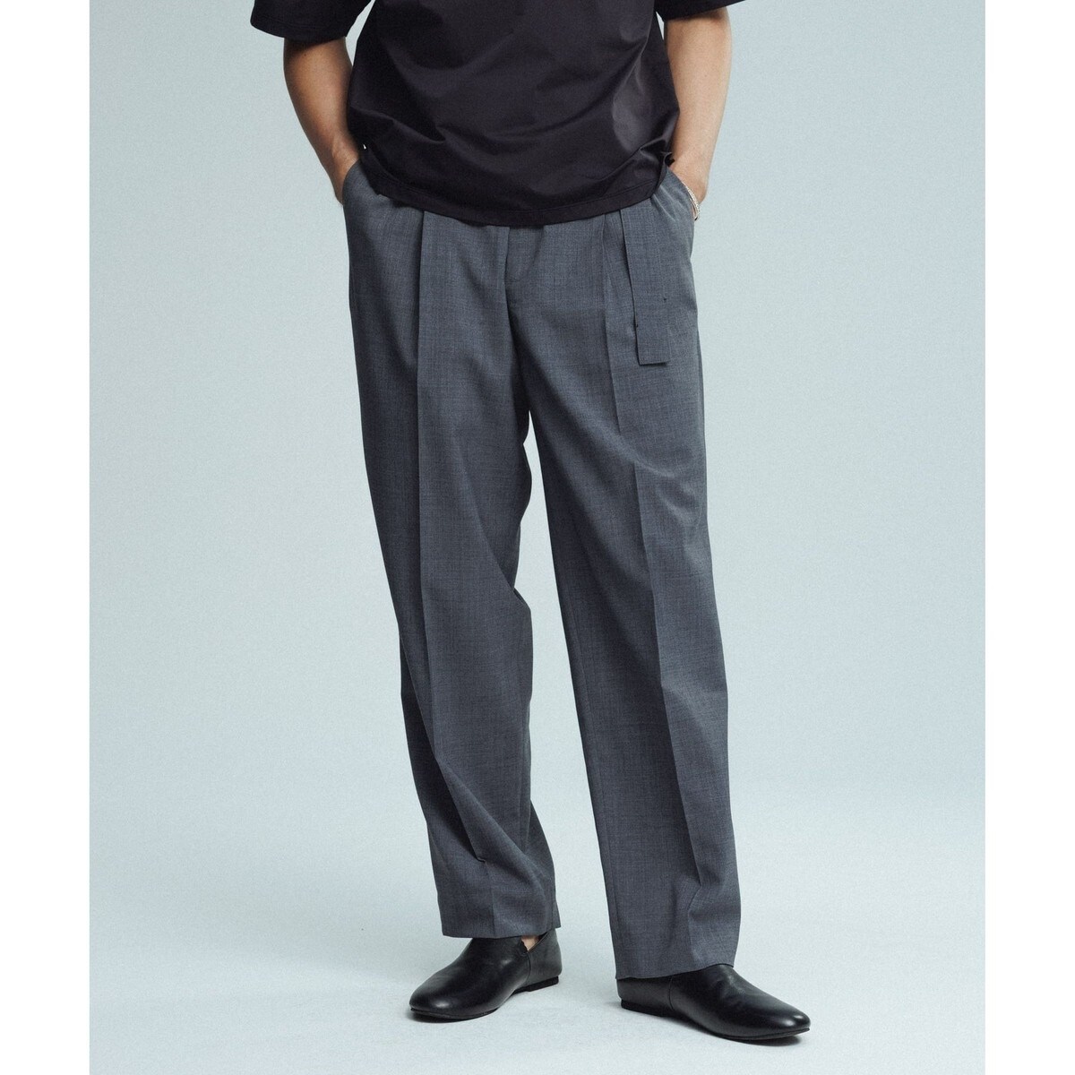 ストレッチ】フランネル ノータックスラックス | ニューヨーカー