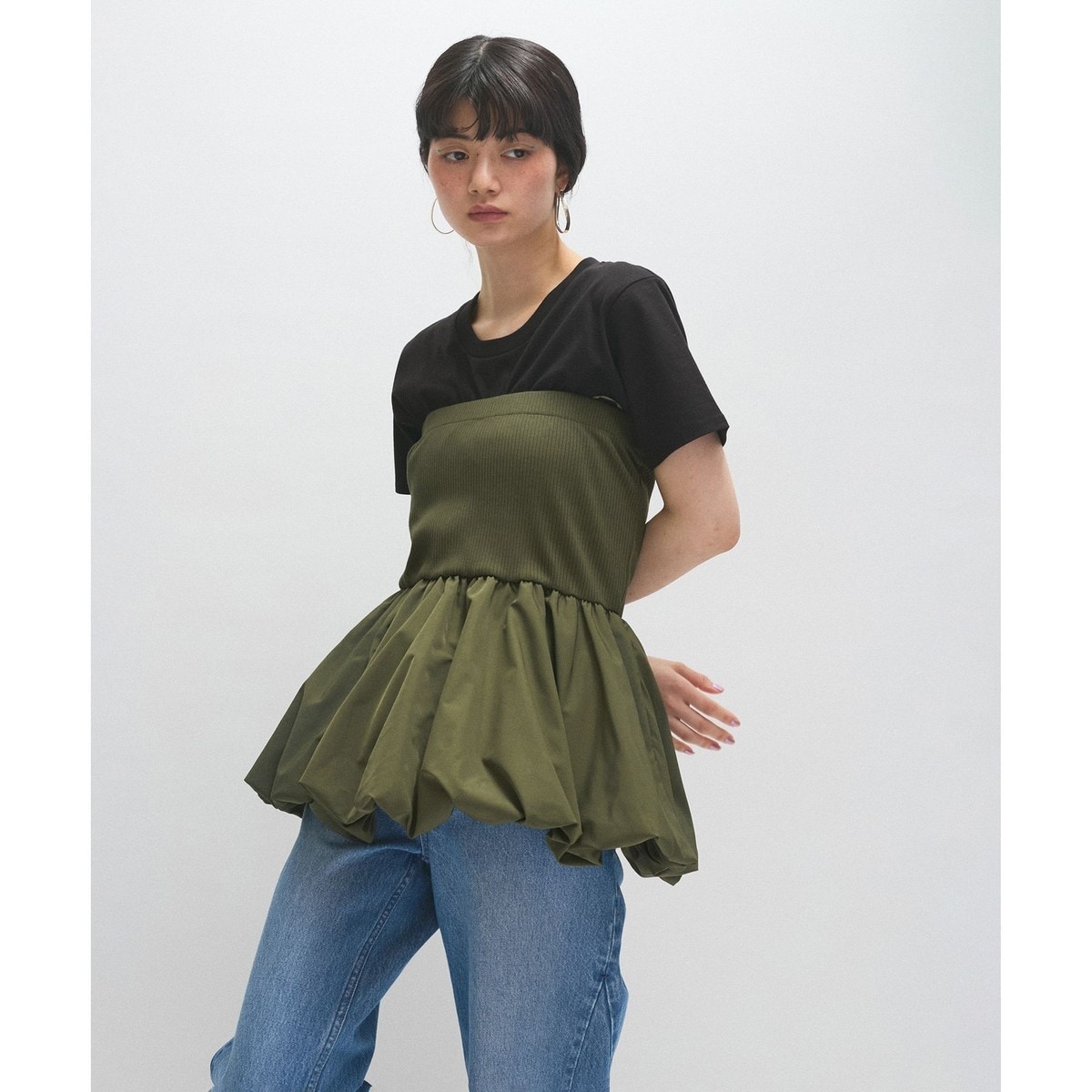 アダムエロペ　バルーンベアセットTee ADAM ET ROPE'｜【サステナブル】バルーンベアセットTee