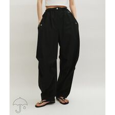 【UVカット】・【接触冷感】撥水トリコットパラシュートパンツ
