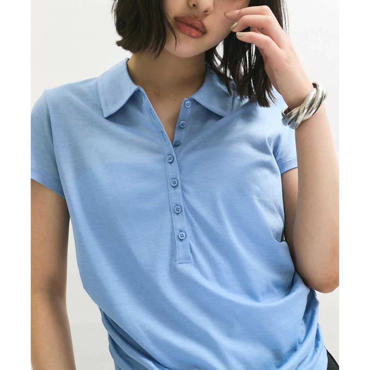 Miller for ADAM ET ROPE'】Polo Tee | アダムエロペ(ADAM ET
