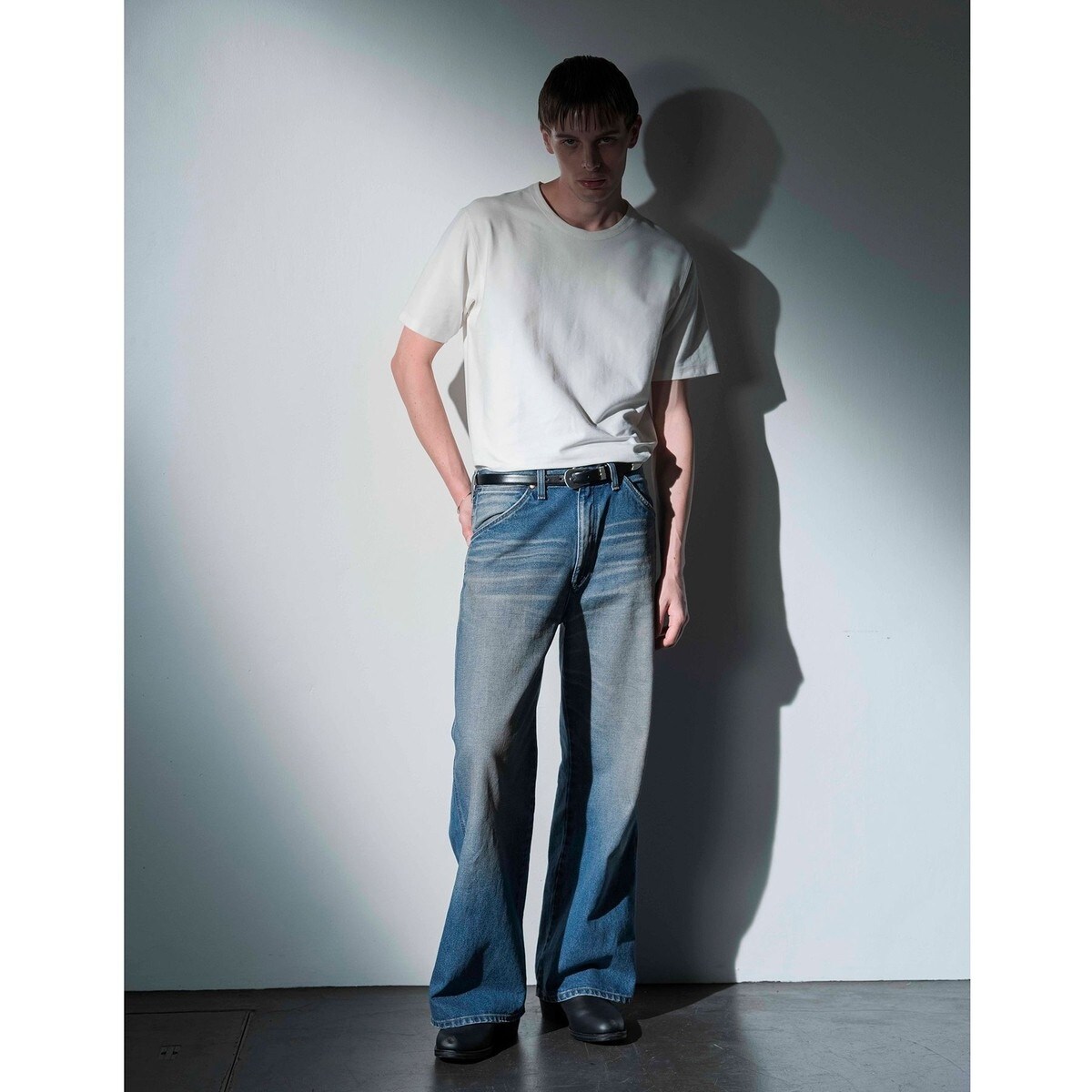 【美品】アダムエロペ 別注 Wrangler WIDE FLARE JEAN 楽天市場】《別注》【Wrangler/ラングラー】WIDE FLARE JEAN