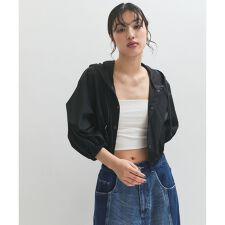 アダムエロペ(ADAM ET ROPE')の【サステナブル】・【撥水】リップストップフーディブルゾン