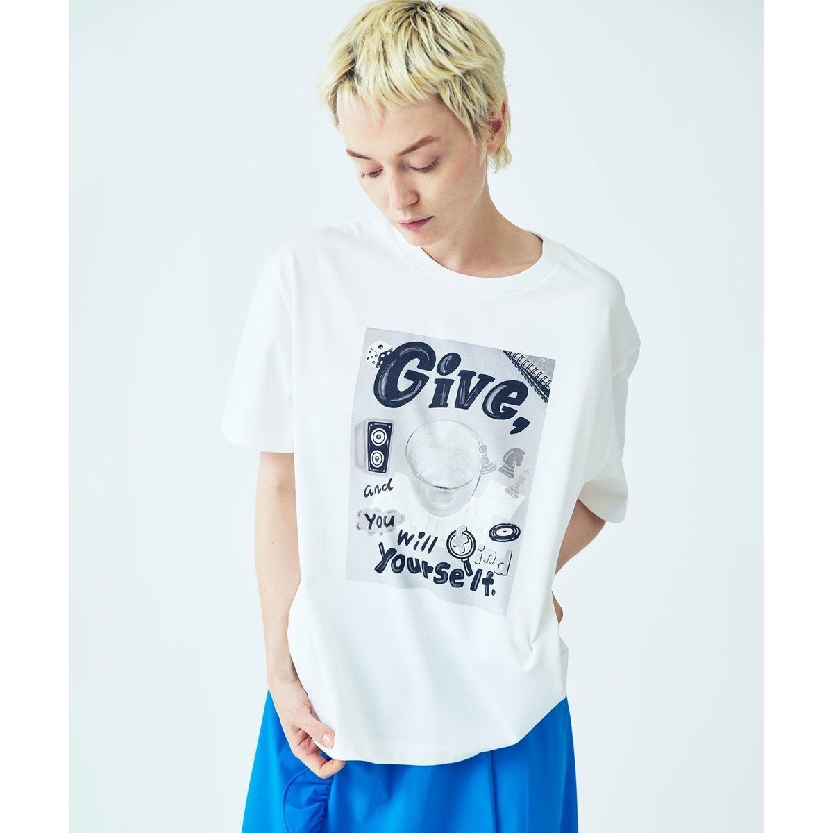 Chocomoo×ADAM ET ROPE 】EX PRINT TEE | アダムエロペ(ADAM ET ROPE